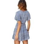 Floral V-neck Dress photo 2