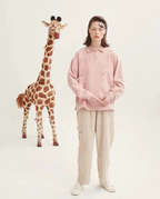 Cotton Round Neck Loose Sweater photo 1