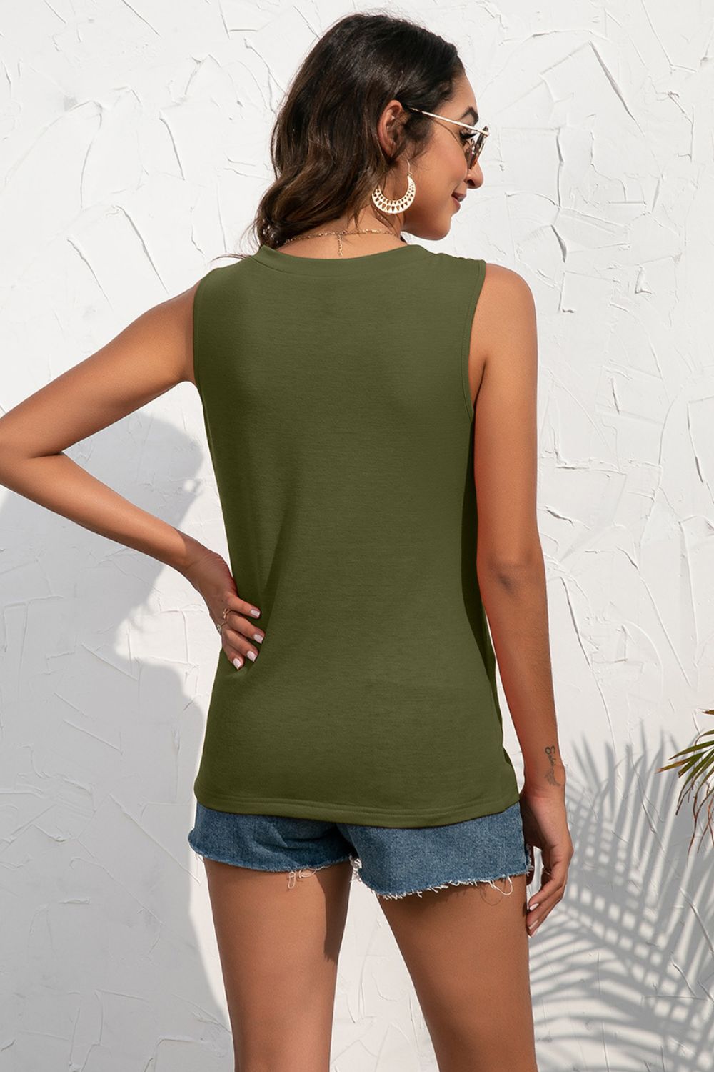Buttoned Deep V Tank (16)