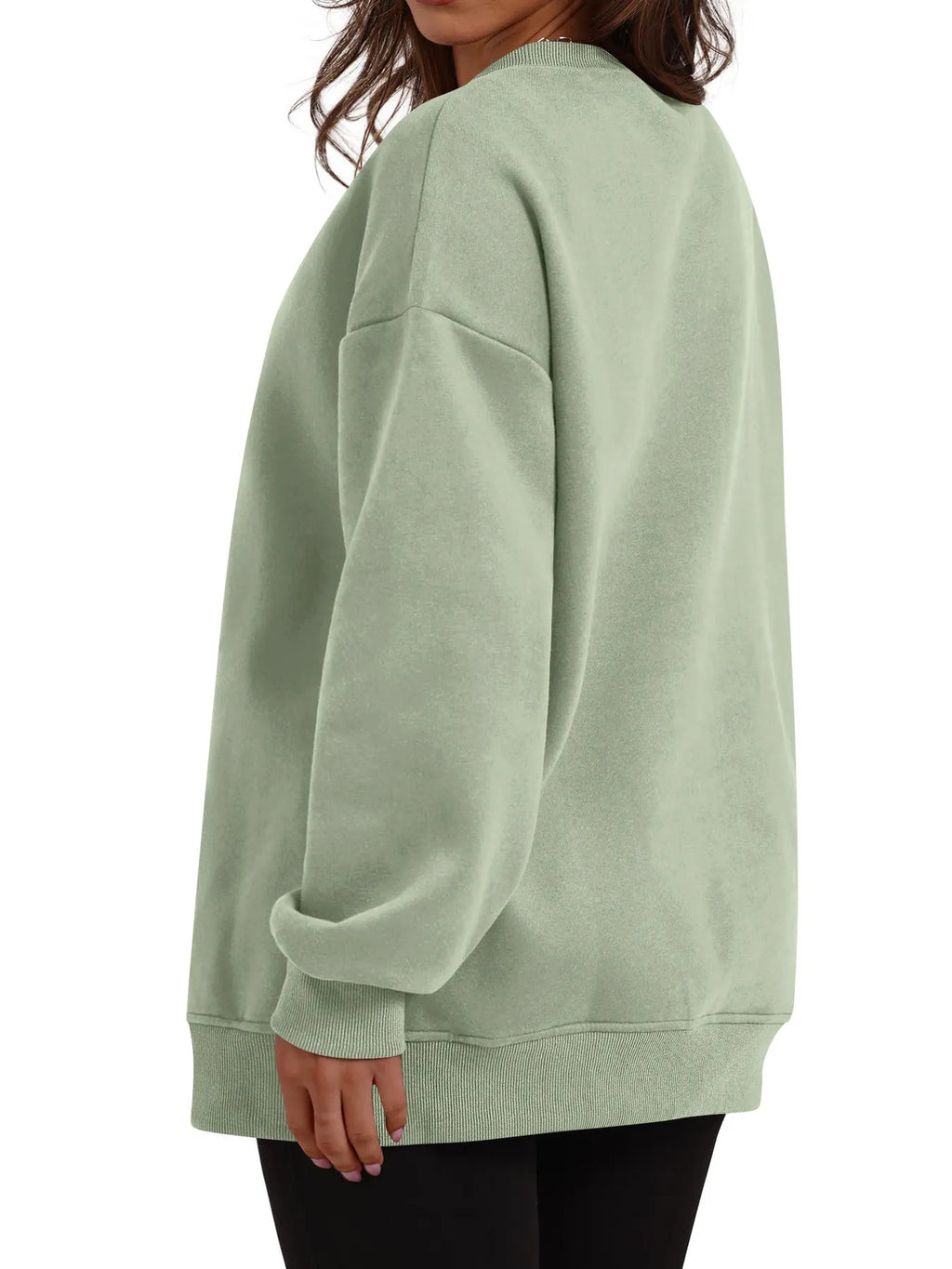 Oversized Long Sleeve Crewneck Sweatshirt (3)