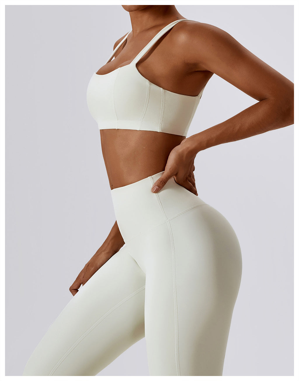 Quick-drying Nude Feel Hip Raise Yoga Pants Outdoor Leggings photo 22