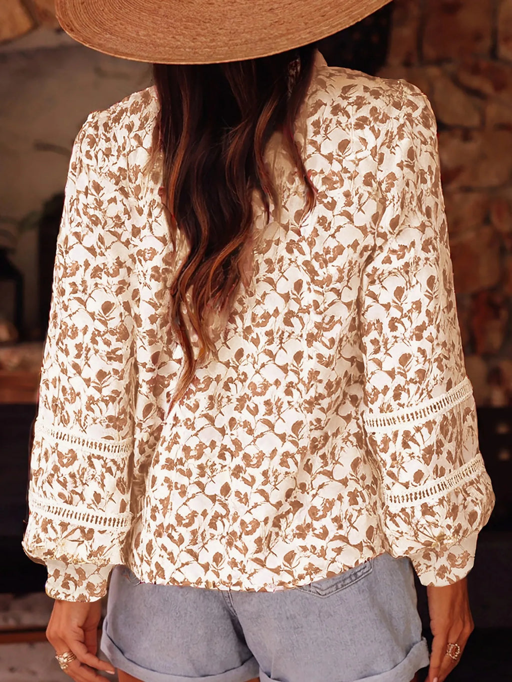 Floral Button Down Long Sleeve Shirt (18)