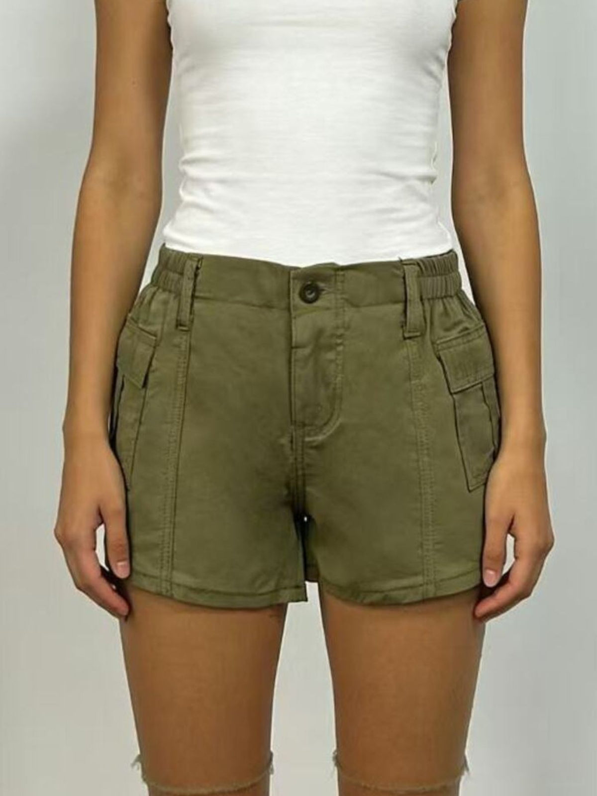 Casual Pocketed Shorts (6)