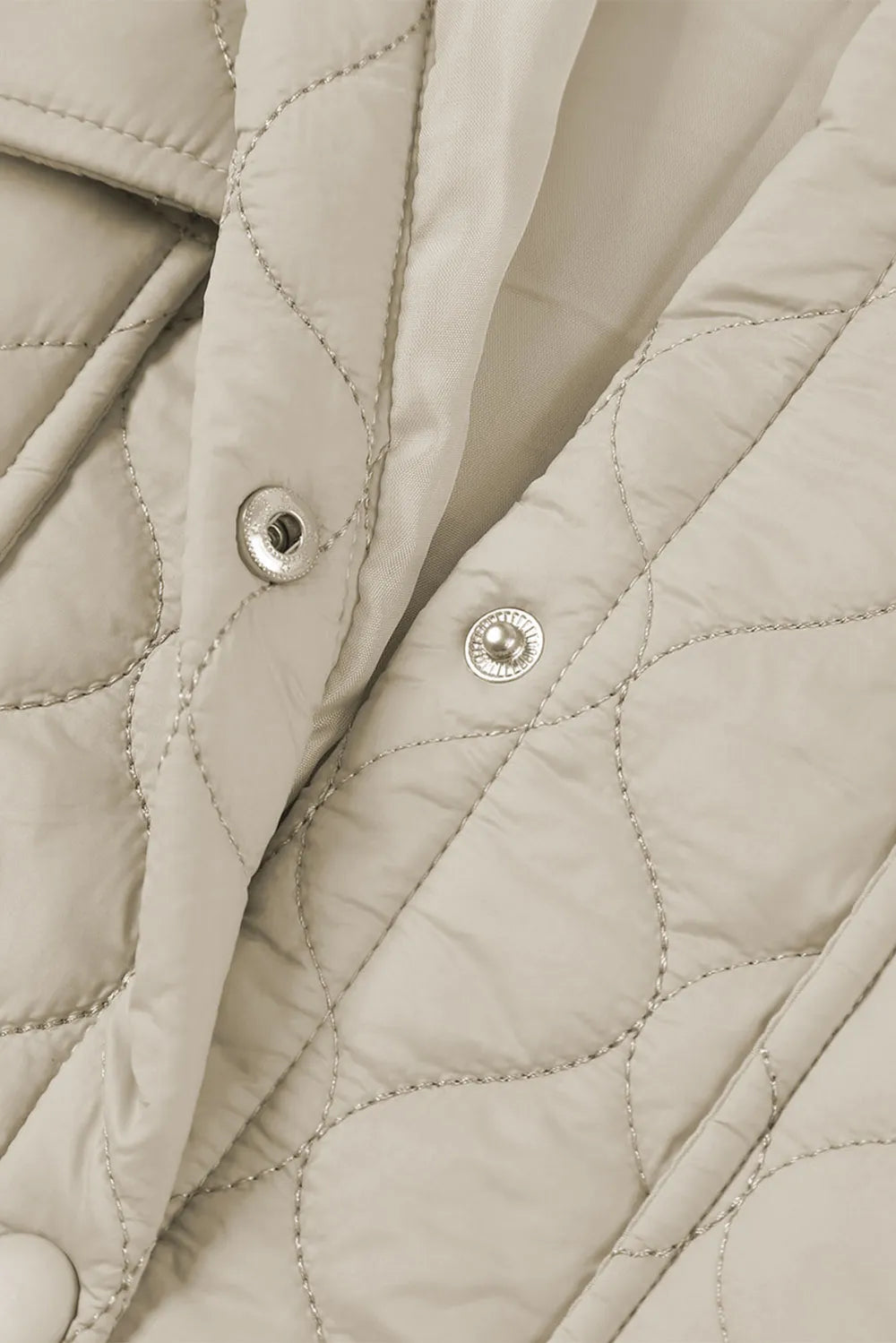 Snap Down Collared Winter Coat (6)