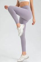Wide Waistband Slim Fit Active Leggings (5)