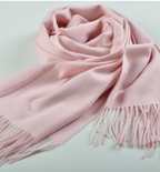 Pure Cashmere Shawl Scarf variant CJNSFSWJ00131-Bare powder