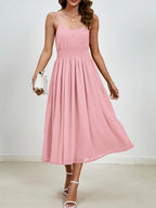 Scoop Neck Midi Cami Dress (4)