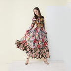 Printed Dress Maxi photo 3