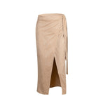 Padded Skirt Long variant CJNSXZQZ00671-Khaki-S|CJNSXZQZ00671-Khaki-L|CJNSXZQZ00671-Khaki-M