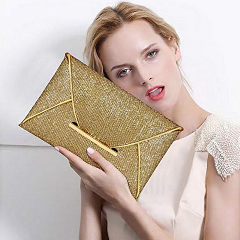 Sequin Glitter Clutch photo 4