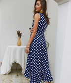 Polka Dot Sleeveless Dress photo 2