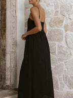 Pleated Bodice Midi Cami Dress (16)