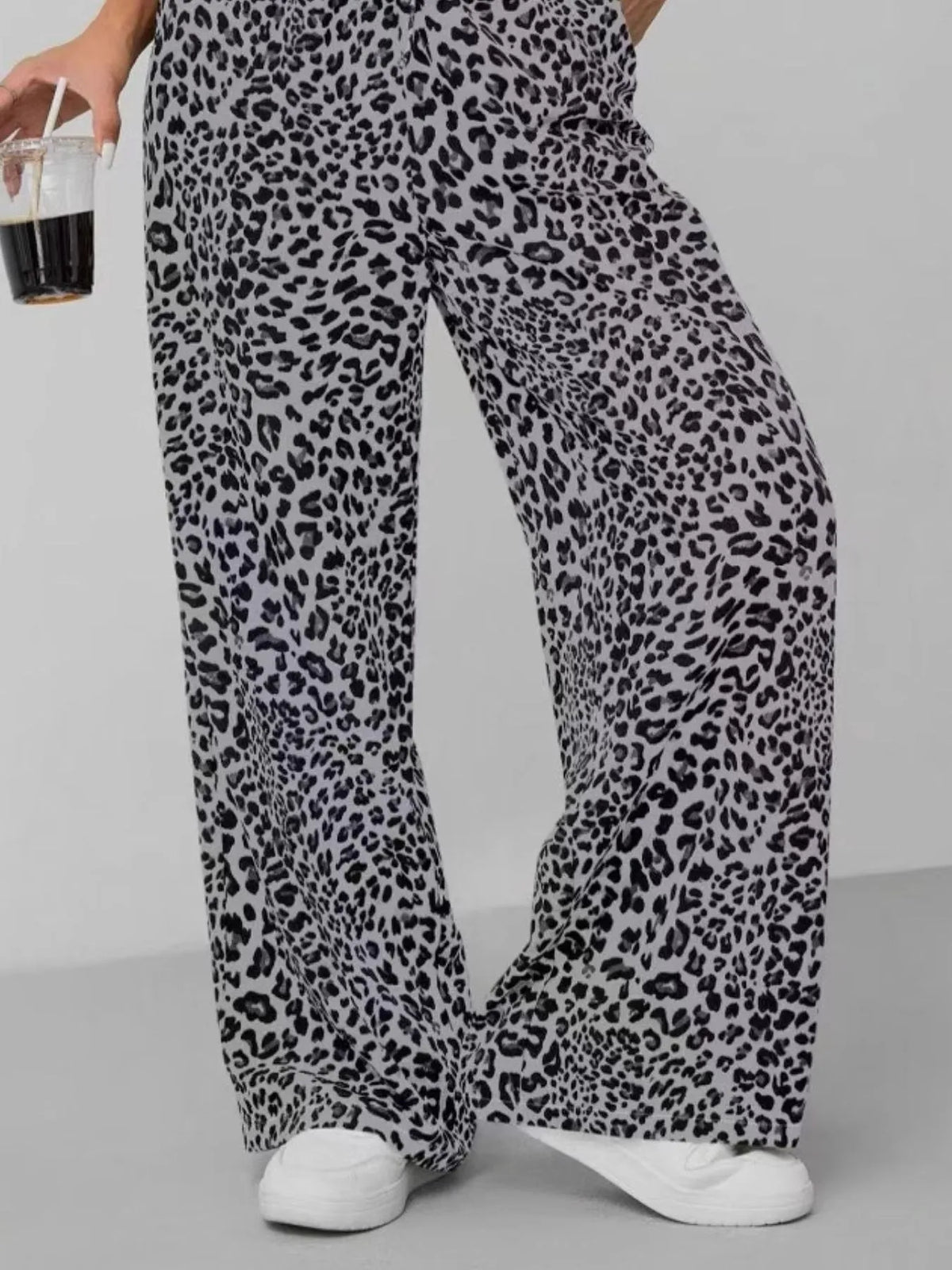 Leopard Print Wide Leg Pants (5)
