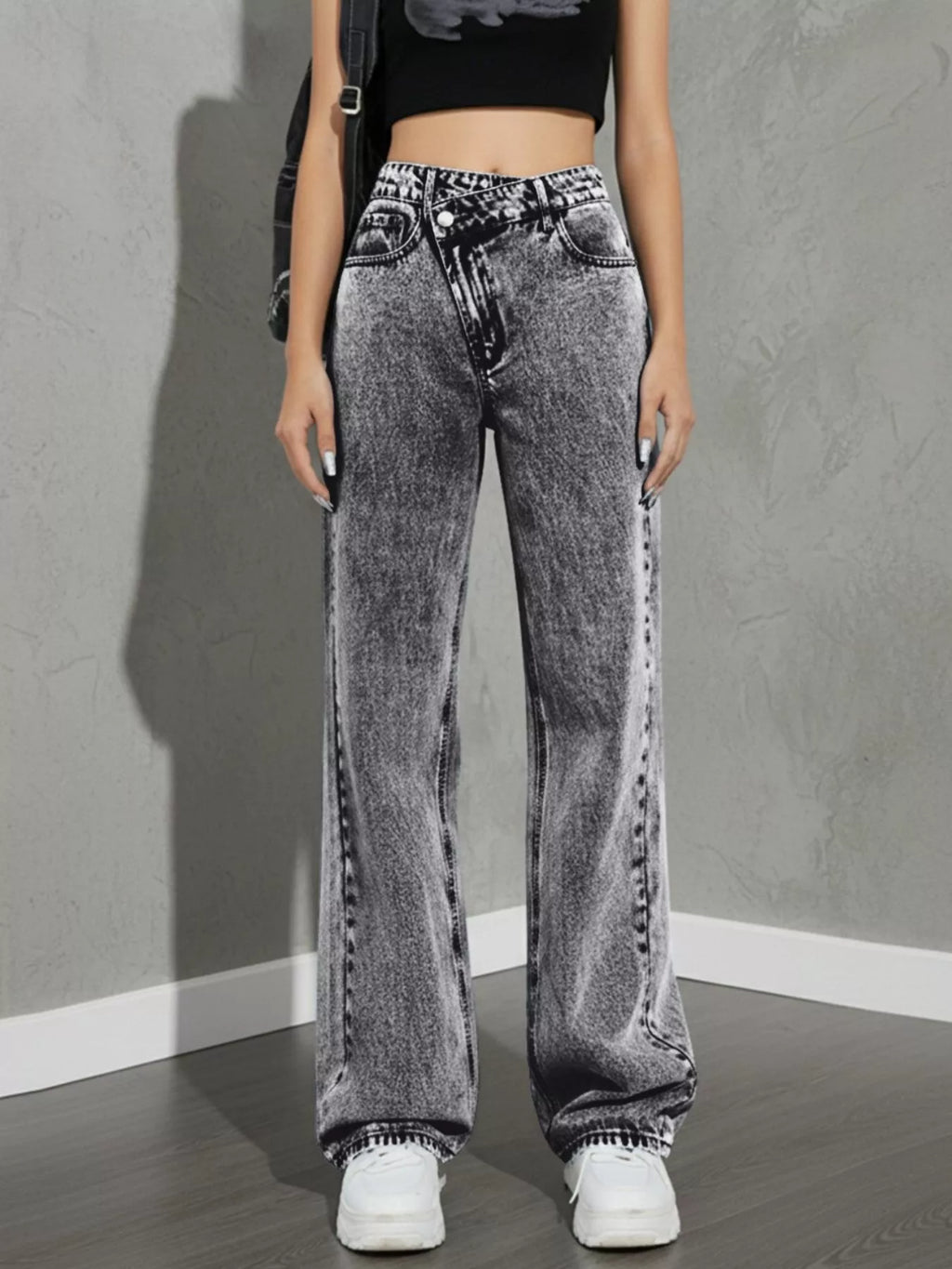High Waist Wide Leg Jeans (13)