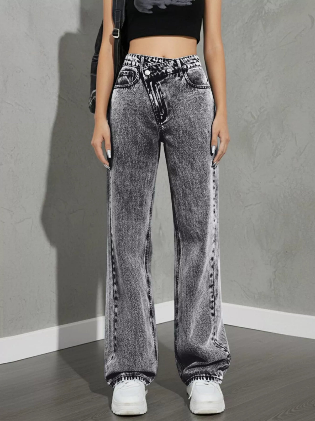 High Waist Wide Leg Jeans (13)