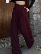 High-waisted Pleated Wide-leg Pants (7)