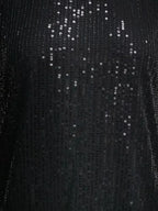 V-neck Sequin Cap Sleeve Top (15)