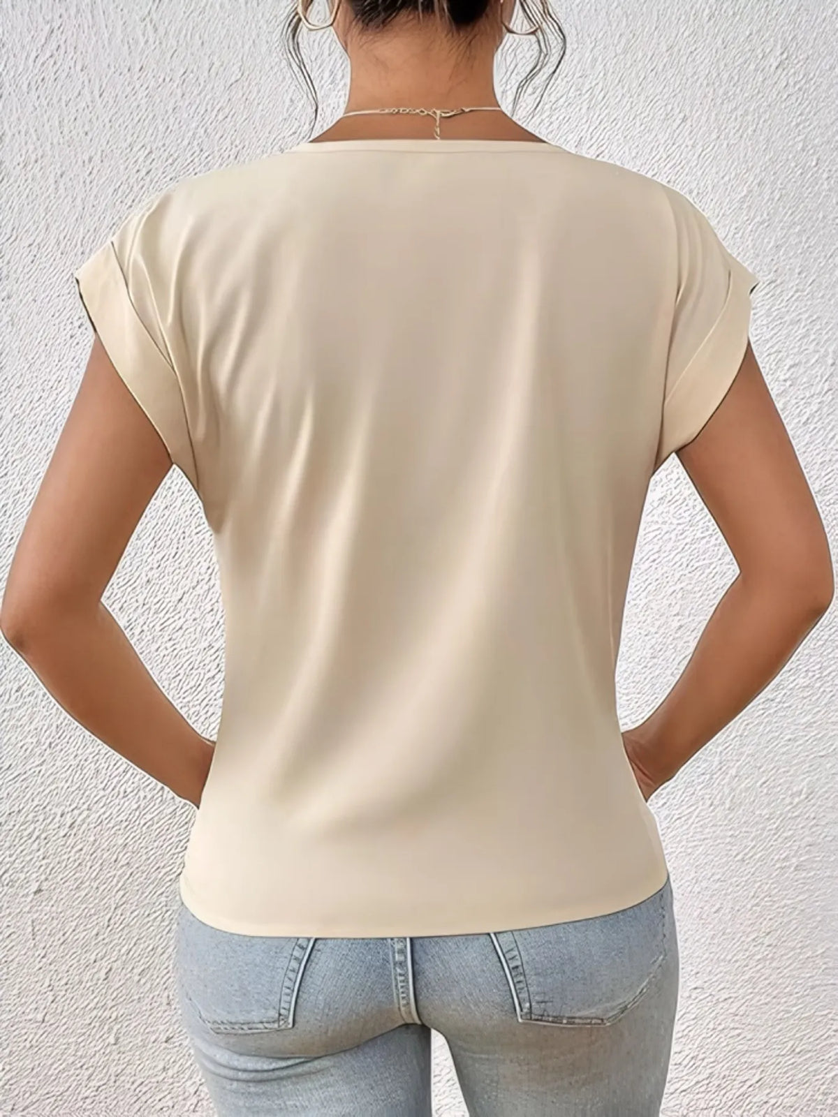 V-neck Twist Front Top (6)