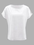 Round Neck Short Sleeve T-shirt (5)