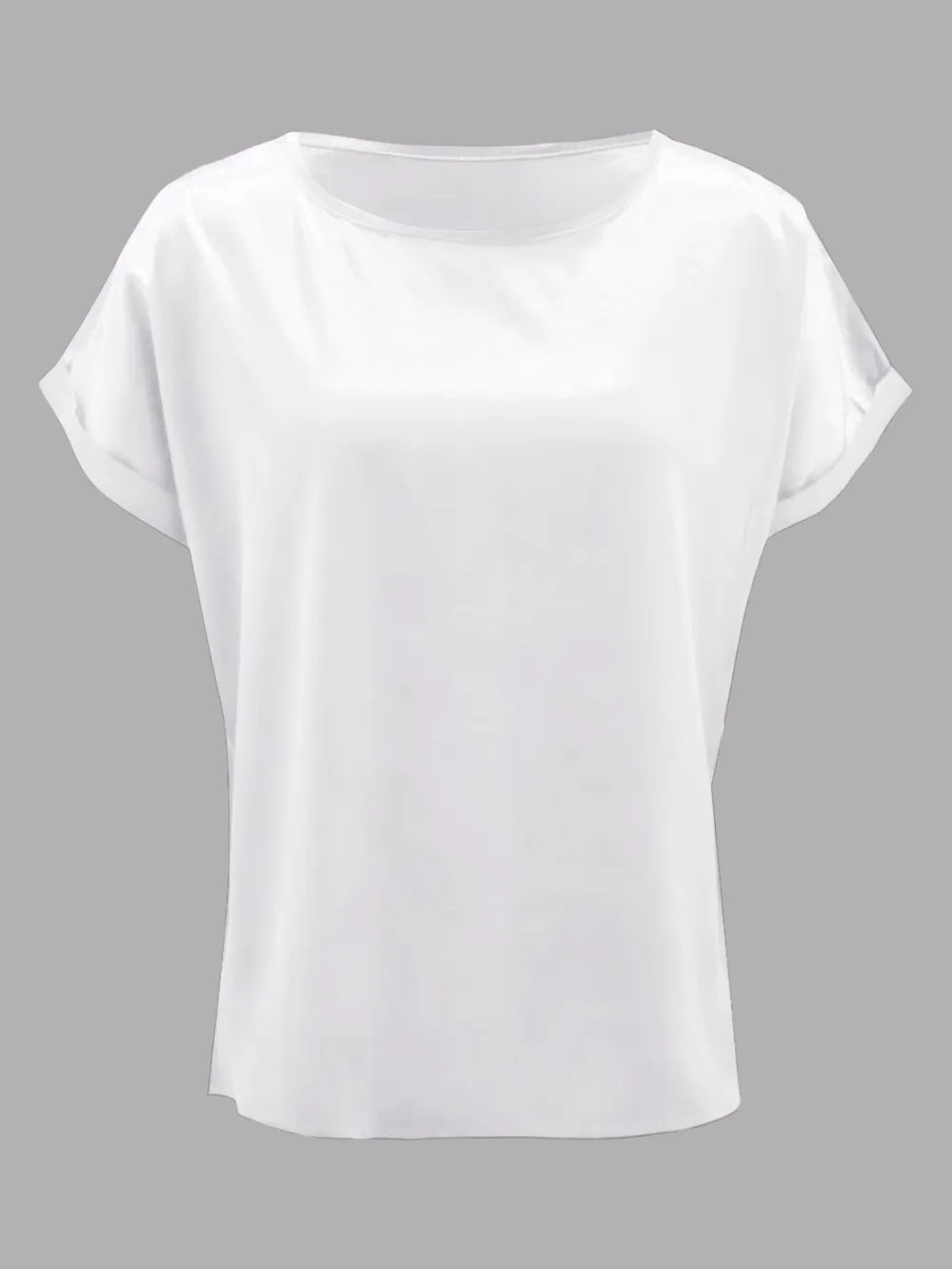 Round Neck Short Sleeve T-shirt (5)