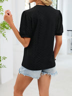 V-neck Short Sleeve T-shirt (9)