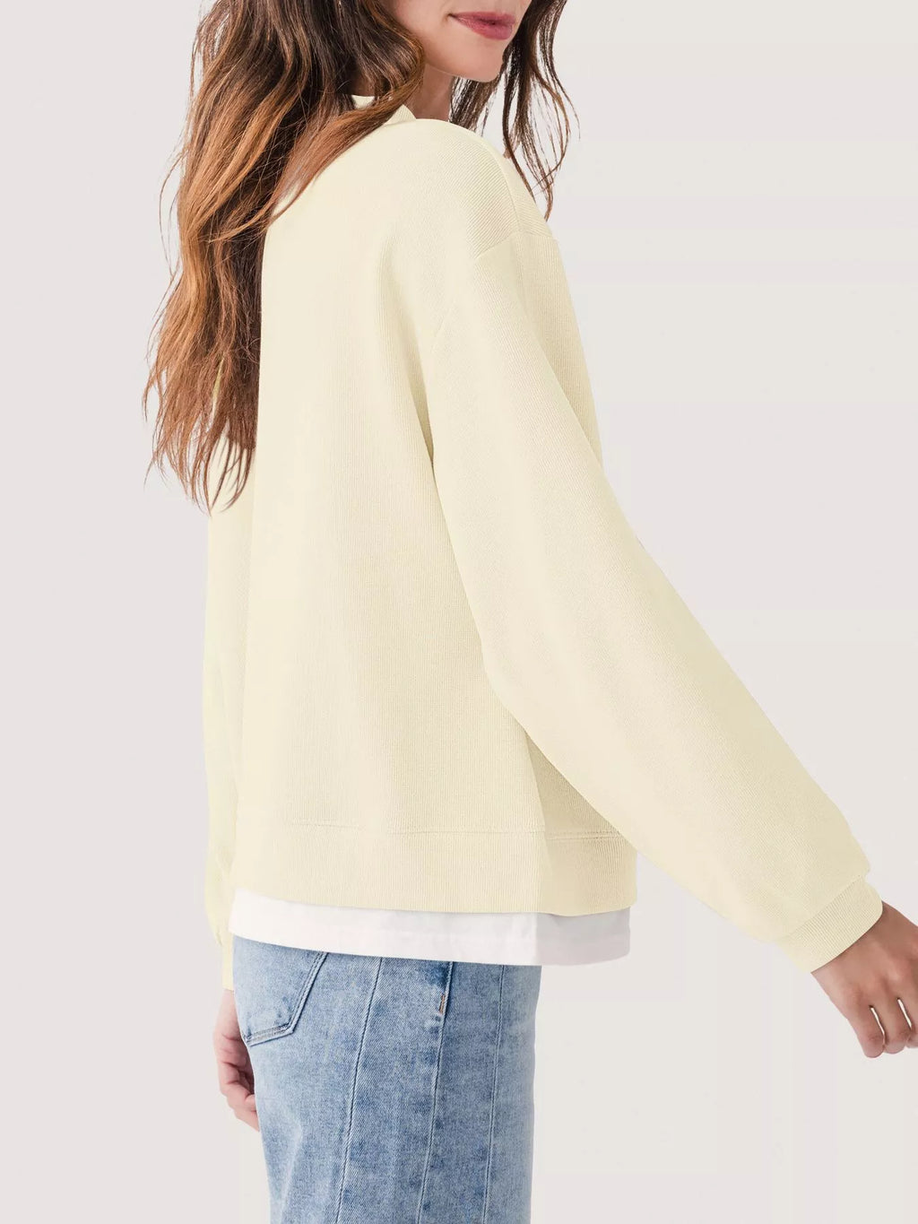 Oversized Crew Neck Sweatshirt (12)