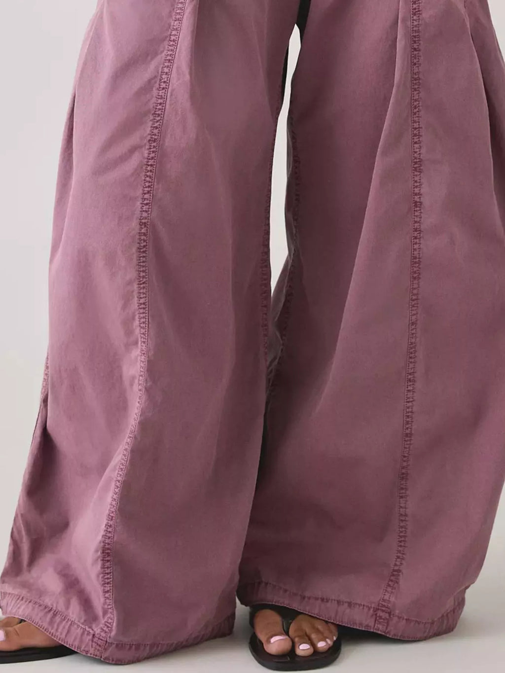 High-waisted Cargo Wide-leg Pants (17)