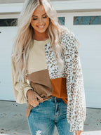 Block Leopard Round Neck Sweatshirt (12)