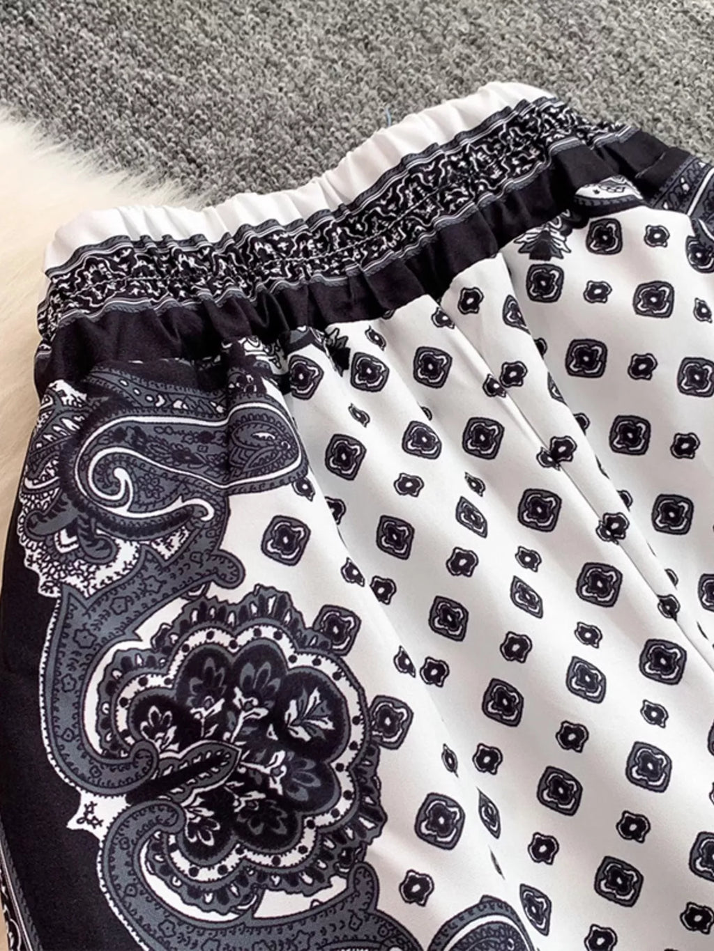 Tie Back Printed Cami Pants Set (21)