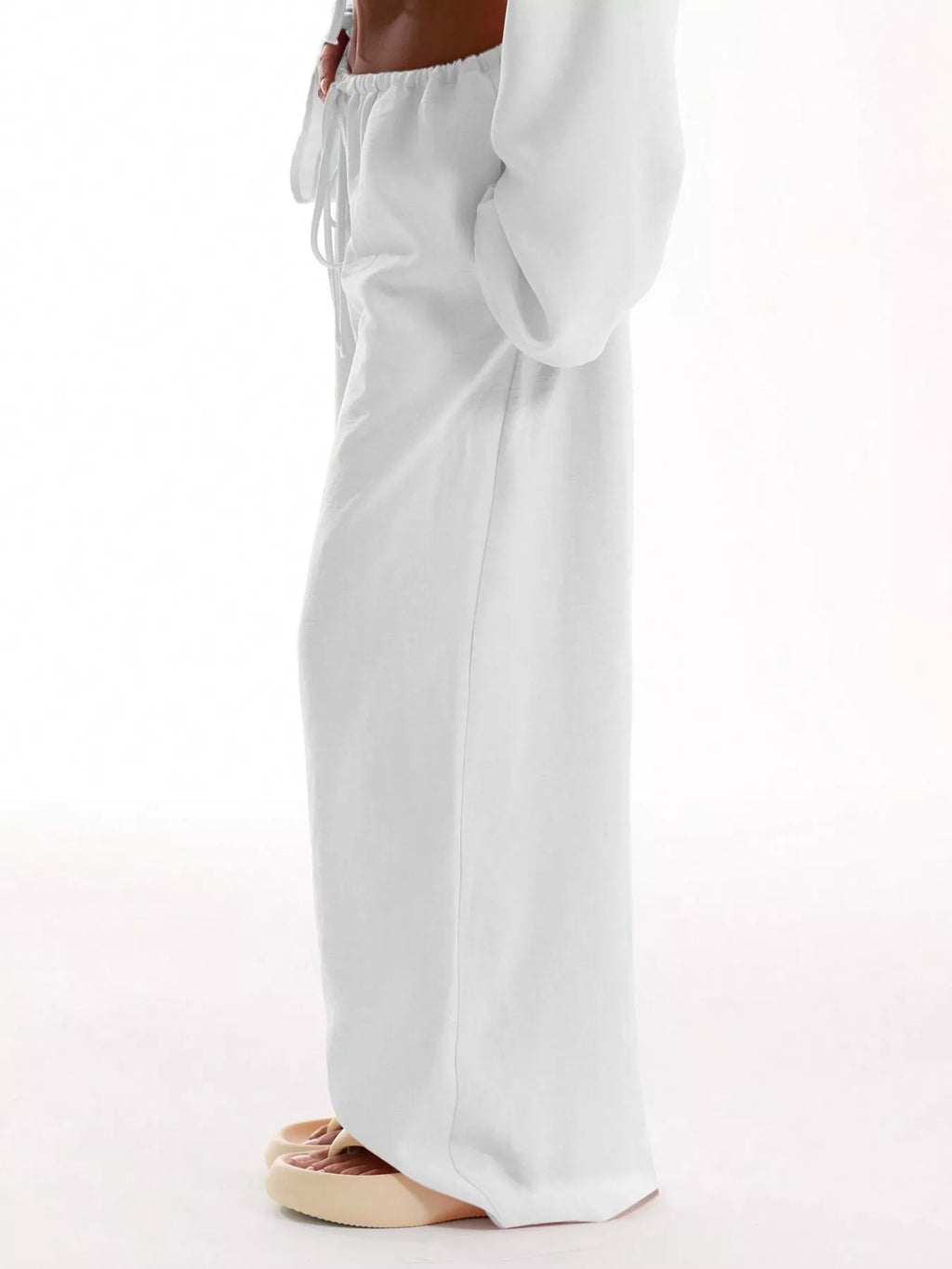 Drawstring Wide Leg Pants (20)