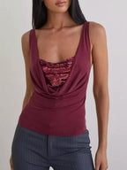 Sequin Detail Ruched Tank (5)