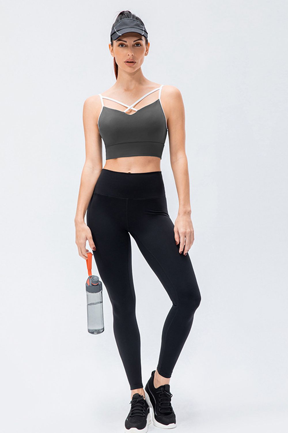 Wide Waistband Slim Fit Active Leggings (6)