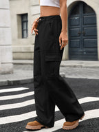 Wide Leg Cargo Jeans (8)