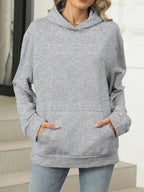Kangaroo Pocket Long Sleeve Hoodie (2)