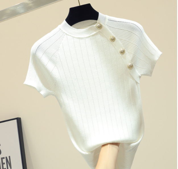 Slim White T-shirt photo 1