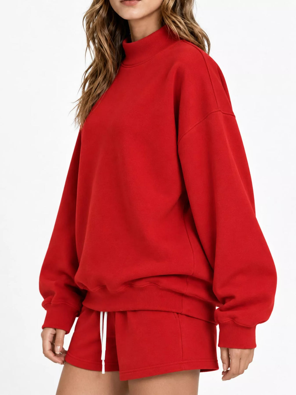 Oversized Dropped Shoulder Sweatshirt (24)