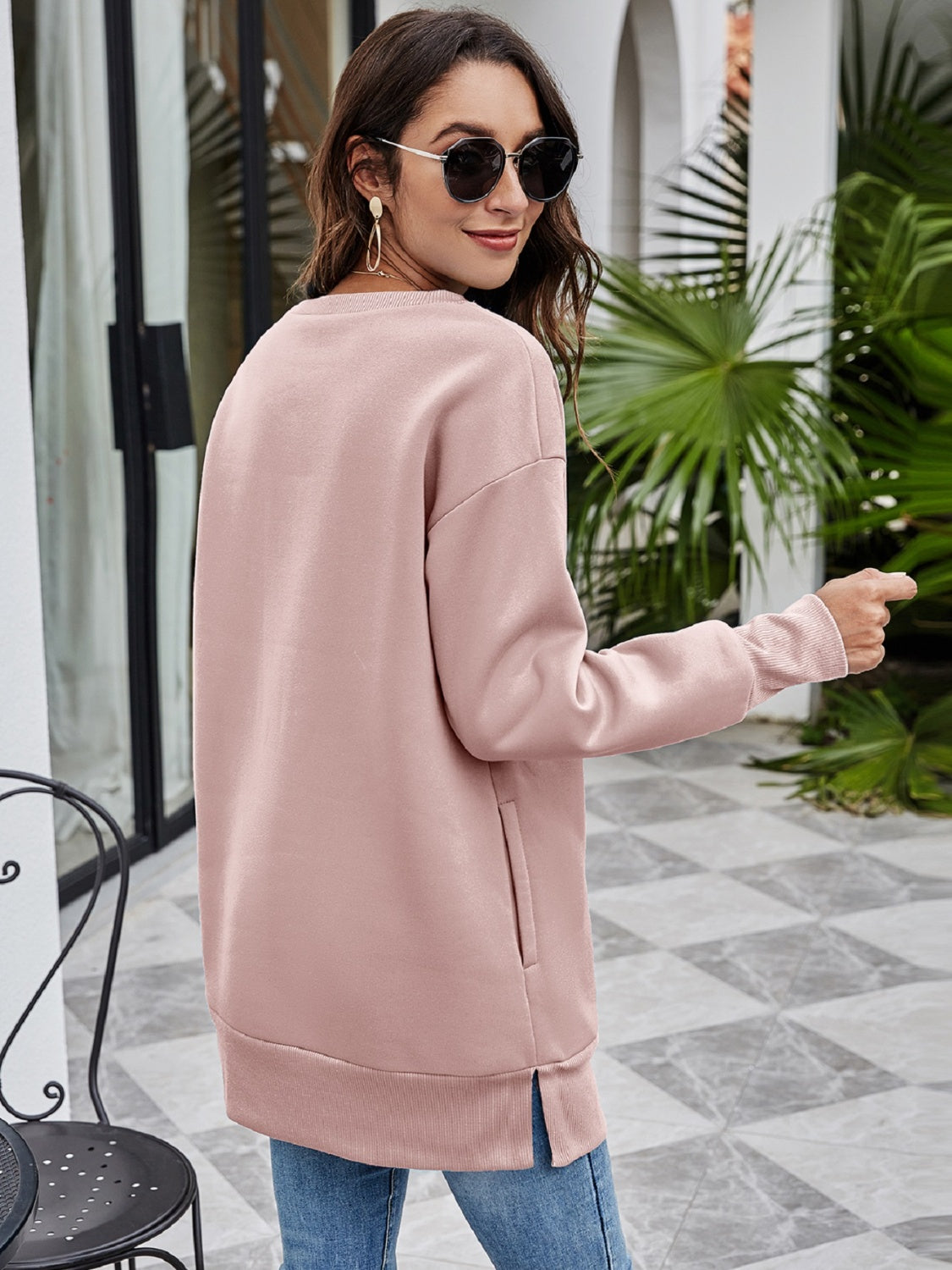Graphic Tunic Sweatshirt (2)
