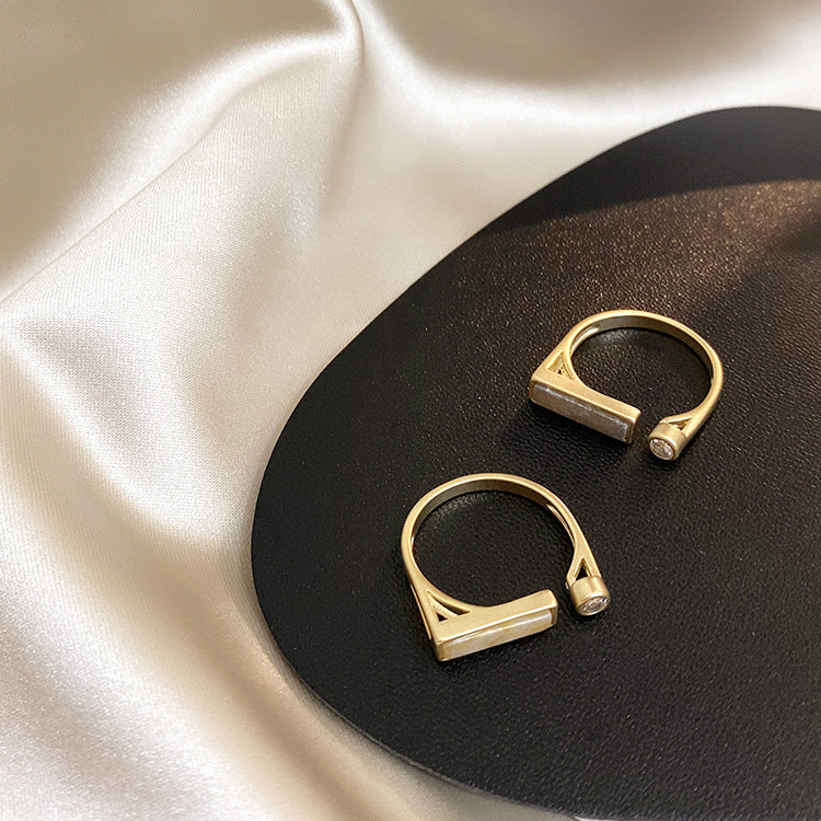 Vintage Design Zircon Marble Ring (5)