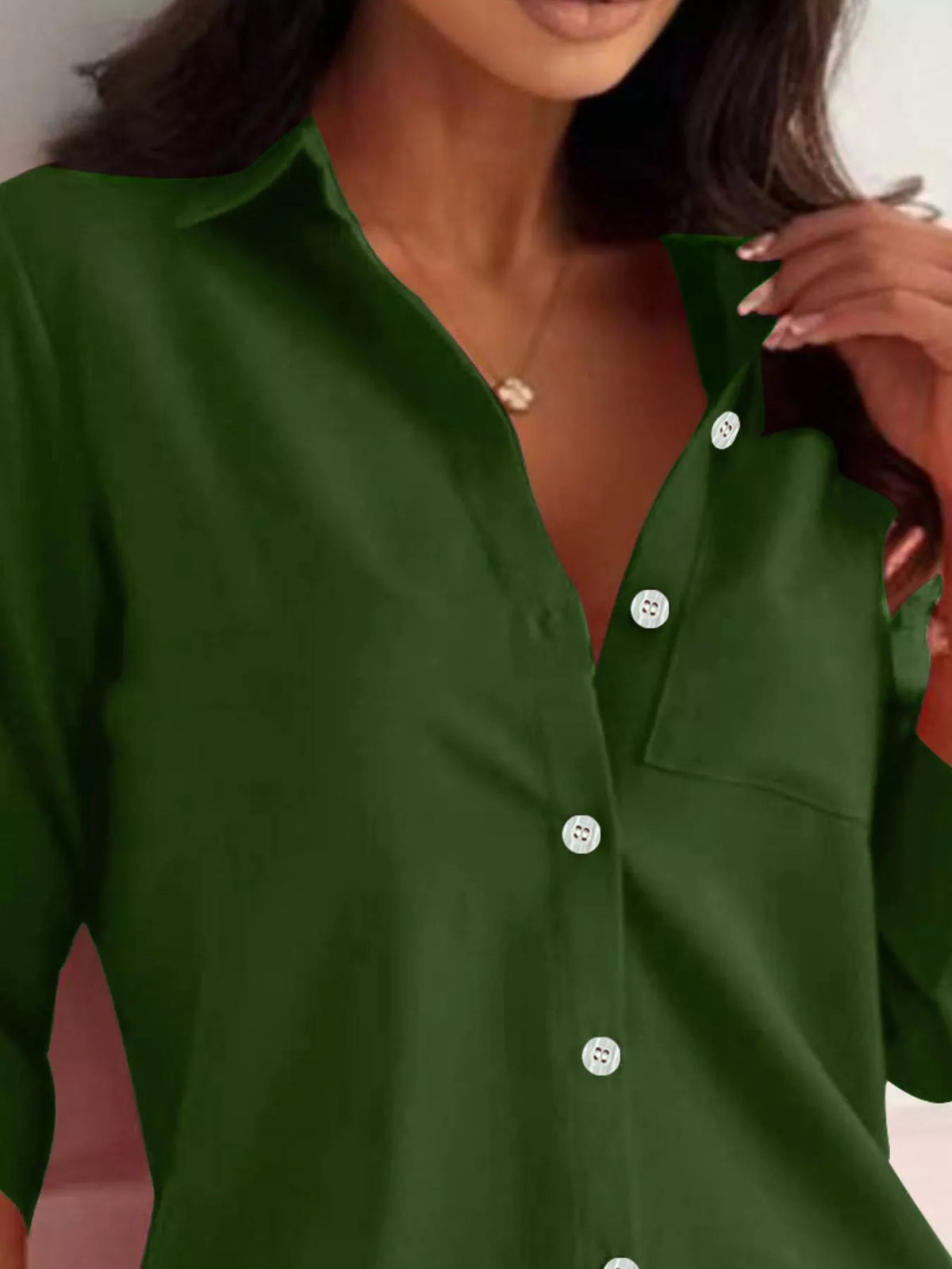 Button-down Roll-up Sleeve Shirt (8)