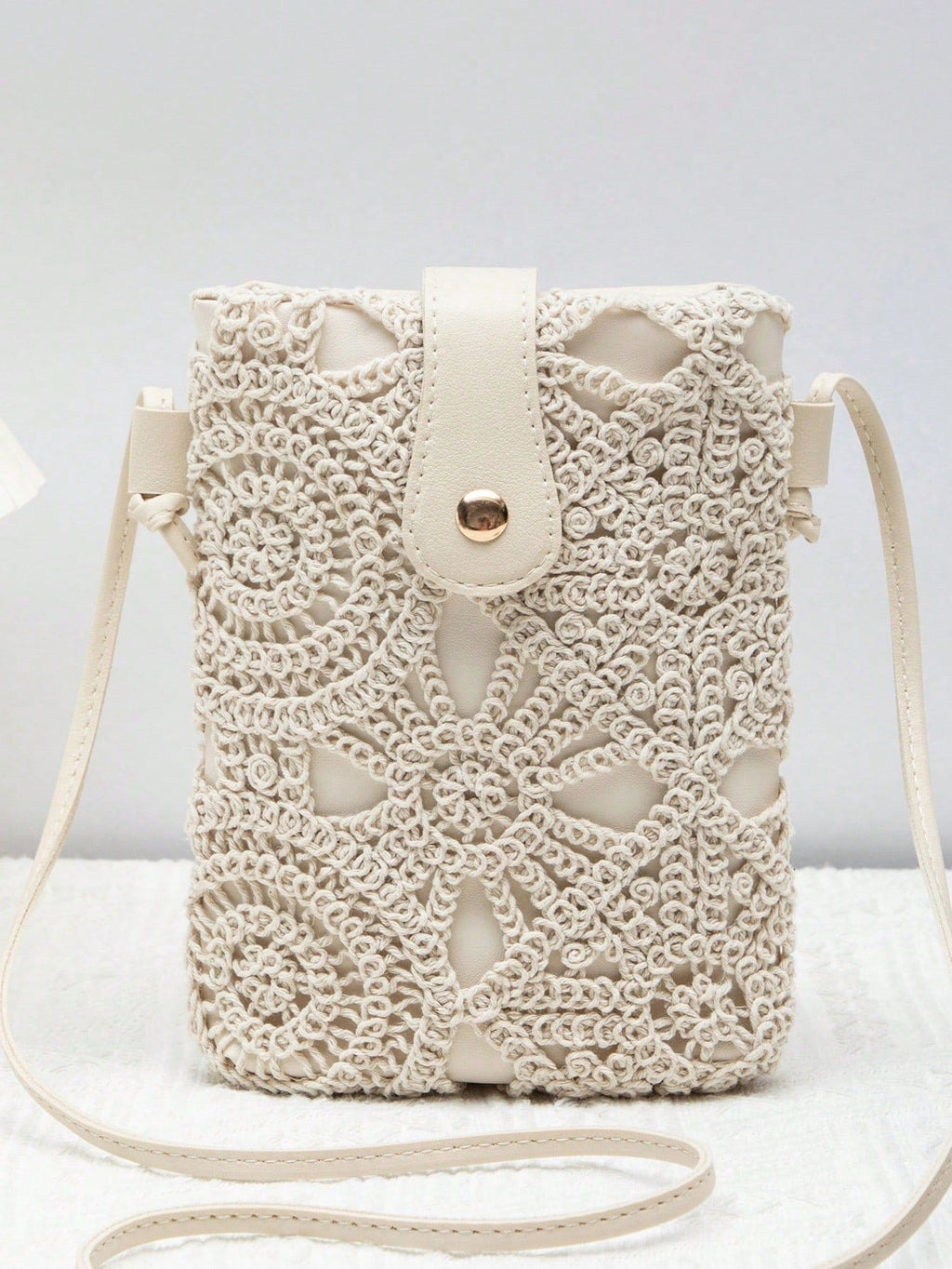 Casual Straw Woven Beach Hollow-out Shoulder Bag variant CJNS302959601AZ