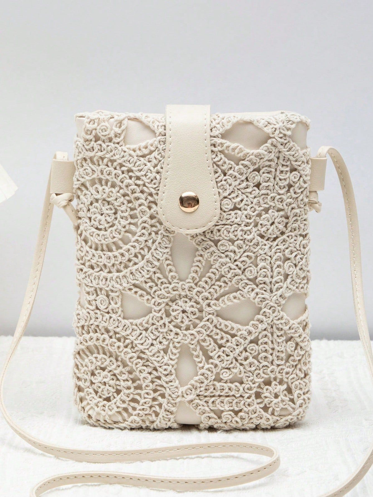 Casual Straw Woven Beach Hollow-out Shoulder Bag variant CJNS302959601AZ