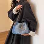 Denim Blue Chain Bag photo 1