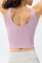 Round Neck Wide Strap Active Tank (12)