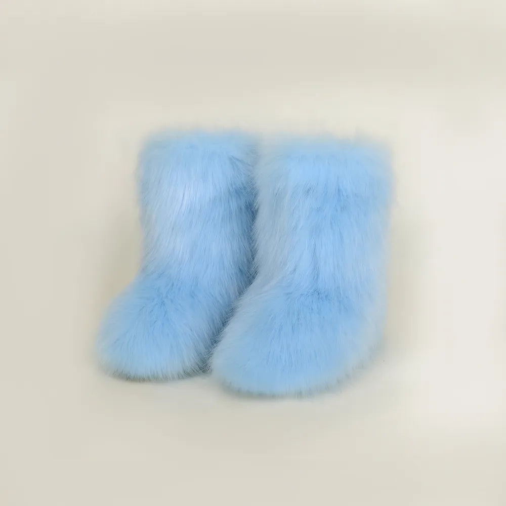 Thermal Fuzzy Platform Boots (6)