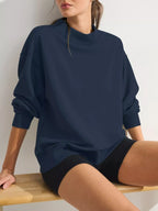 Mock Neck Oversized Sweatshirt (7)
