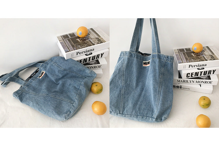 Denim Shoulder Bag photo 1