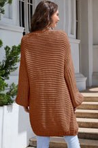 Open Front Longline Cardigan (25)