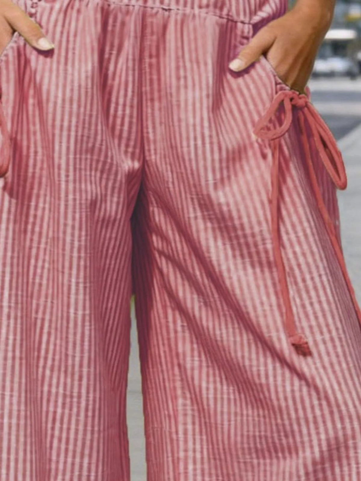 Full Size High-waisted Striped Wide-leg Pants Plus (14)