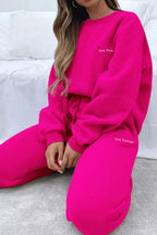 Round Neck Sweatshirt Joggers Set (31)