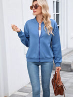 Textured Zip Up Jacket (22)
